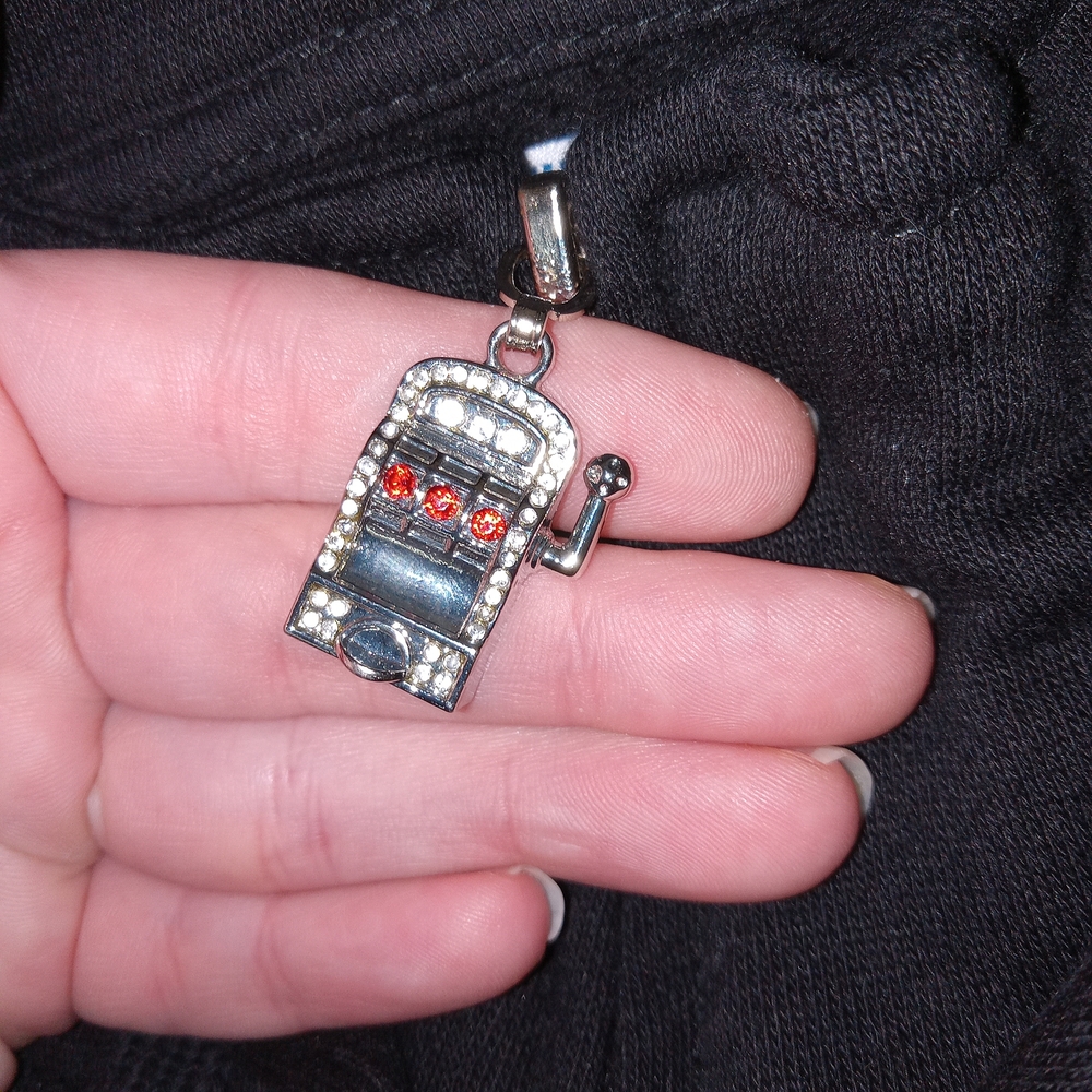 Y2K Lucky Girl Graphic Zip Hoodie Black Retro Size 2X Bradford Exchange - Picture 5 of 8